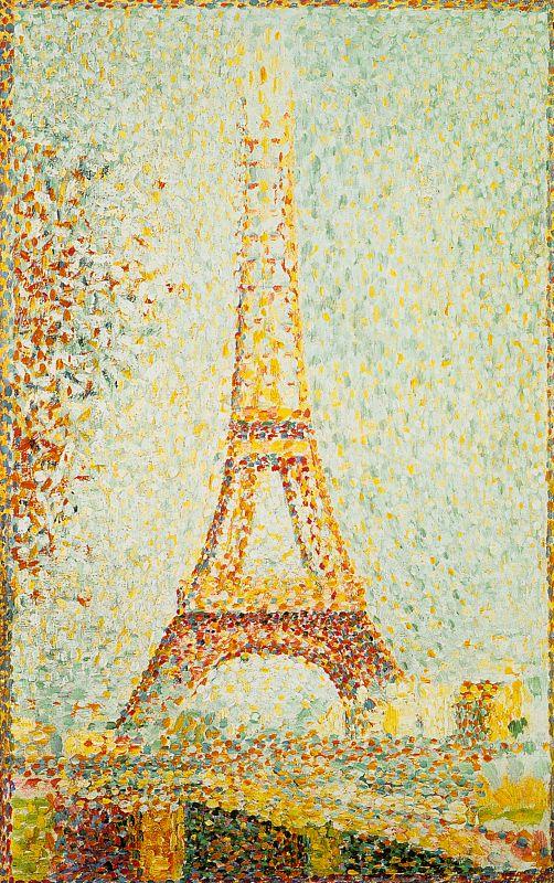 Georges Seurat The Eiffel Tower China oil painting art